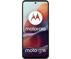 „Motorola Moto G15“ 17,1 cm (6,72 colio) Dviguba SIM kortelė „Android 15“ 4G USB C tipo 8 GB 128 GB 5200 mAh Mėlyna