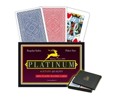 Modiano Platinum Acetate Quality Žaidimų Kortos