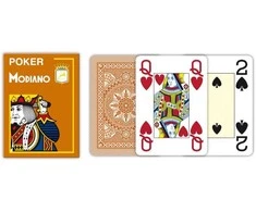 Modiano Poker Žaidimo Kortos (Oranžinės)