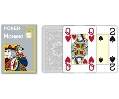 Modiano Poker Žaidimo Kortos (Pilkos)