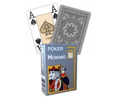 Modiano Poker Žaidimo Kortos (Pilkos)