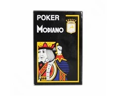Modiano Poker Žaidimų Kortos (Juodos)