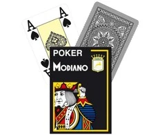 Modiano Poker Žaidimų Kortos (Juodos)