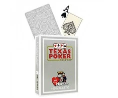 Modiano Texas Poker Hold Em Žaidimų Kortos (Pilkos)