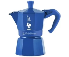 Mokos Kavinukas - Bialetti Moka Express 5464, 3 Puodeliai, Mėlyna