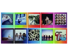 Momentinis filmas - Fujifilm Instax Square Glossy Rainbow Film 10 Sheets - Rainbow
