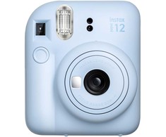 Momentinis Fotoaparatas FUJIFILM INSTAX MINI 12 (Pastelinė mėlyna) + 10 FUJIFILM Instax Mini Film (Glossy) (Color)
