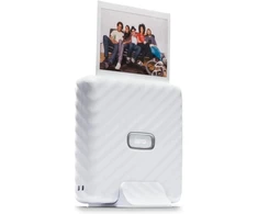 Momentinis nuotraukų spausdintuvas - Fujifilm Instax Wide Link, Belaidis Nuotraukų Spausdinimas, 340g, Pelenų Balta