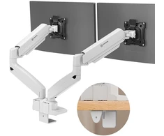 Laikiklis ONKRON G160-BW monitorius mount / stand 81.3 cm (32") Desk Baltas, Juodas