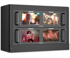 Monitorius - Feelworld D71 PLUS Dual Rack 7" 1920x1200 IPS Ekranai Juodas