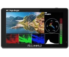 Monitorius - Feelworld LUT 5E 5.5" 1920x1080 1600 Nits Jutiklinis ekranas