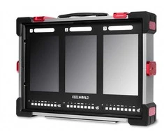 Stacionarus kompiuteris Monitorius - Feelworld PS101 3x 10.1" 1200x1920 HDMI 2.0 3G-SDI Aliuminio Korpusas