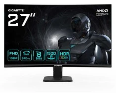 Monitorius Gigabyte | GS27FC2 EK | 27 " | VA | FHD | 240 Hz | 1 ms | 1920 x 1080 pikselių | 350 cd/m² | HDMI jungtys quantity 2