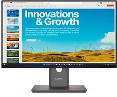 Monitorius - Lenovo P24qd-40 23.8" QHD, USB-C, HDMI, 16.7M Spalvų