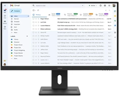 Monitorius - Lenovo ThinkVision E27-40 27" Full HD 1920x1080 IPS HDMI Juodas