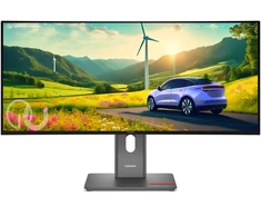Monitorius - Lenovo ThinkVision P34wd-40 34" 3440x1440 120Hz, Juodas