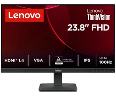 Monitorius - Lenovo ThinkVision S24-4e 23,8 col. 100 Hz „Full HD“ IPS HDMI VGA juodas