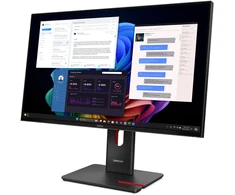 Monitorius - Lenovo ThinkVision T27UD-40 27-Colių 4K 60Hz USB-C HDMI Ekranas Juodas