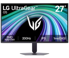 Monitorius - LG 27G523B-B 27" Full HD 200Hz 1ms FreeSync Juodas