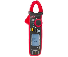 Multimetras – UNI-T UT210E Replinis Multimetras, 600 V AC/DC, 100 A, 20 MΩ, Juoda