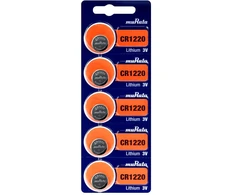 Murata Manufacturing Co Monetų Baterija - Murata CR1220 5BL 3 V 40 mAh Ličio Baterijos