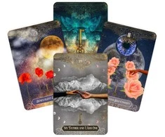 Muse Oracle Press Oracle kortų rinkinys - Mystic's Imaginarium 44 Kortų Rinkinys Gidas