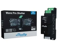 Namų automatizavimo įrenginys - Shelly Qubino Wave Pro Shutter (16A, Z-Wave)