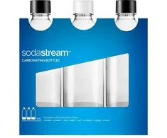 Namų Įranga - SodaStream PET Butelių Universalus 1L Rinkinys 3 Juodi