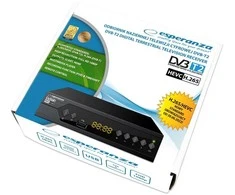 Esperanza EV107R TV set-top box Cable Juodas