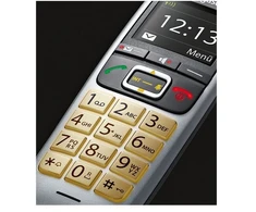 Namų Telefonas - Gigaset E560HX DECT Telefonas, 14h Pokalbių Laikas, 150 Kontaktų, Juoda