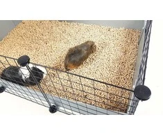 C&amp;C Modular cage 3x2 110x75 cm guinea pig, hedgehog, juodas