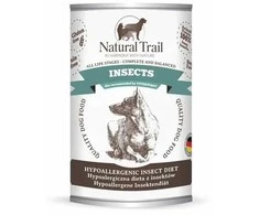 NATURAL TRAIL Dog Vabzdžiai - šlapias šunų maistas - 350g