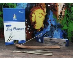 Natūralūs Smilkalai Vedic Nag Champa Aromatika
