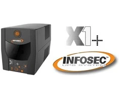 „Infosec UPS X1+ 1000“ atsarginis maitinimo šaltinis 1000 VA, 500 W, 2 × FR/Schuko