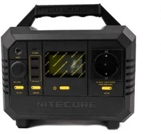 Nešiojama energijos stotis - Nitecore NES500 518Wh AC USB DC Juoda