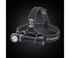 Nešiojama Lempa - MacTronic Juodas Eye R40, 4000 Liumenų, 325m Spindulio Atstumas, Juoda