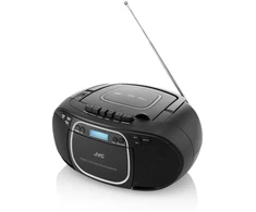 Nešiojamas CD Grotuvas - JVC RC-E561B-DAB su „Bluetooth“, FM/DAB+, juodas