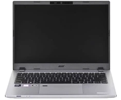 Acer TravelMate P2 TMP214-76-G2-TCO Ultra 5 125H 14" WUXGA IPS 300 nits AG 16GB DDR5 5600 512GB SSD Intel Arc Graphics WLAN + Bluetooth LAN 1080p webcam 53Wh FpR Windows 11 Pro Pure Sidabrinis 3-year on-site warranty