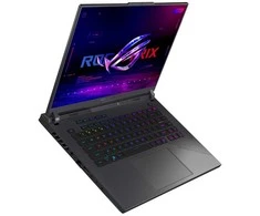 Nešiojamas kompiuteris ASUS ROG Strix G16 G614FP-R9161 Ryzen 9 9955HX 16.0" 2.5K 240Hz IPS lygio 500nits AG 16GB DDR5 5600 SSD 1TB GeForce RTX 5070_8GB WLAN+BT LAN Cam1080p 90WHrs NROG Strix G16oOS Eclipse Pilkas