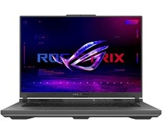 Nešiojamas kompiuteris ASUS ROG Strix G16 G614FP-R9161 Ryzen 9 9955HX 16.0" 2.5K 240Hz IPS lygio 500nits AG 16GB DDR5 5600 SSD 1TB GeForce RTX 5070_8GB WLAN+BT LAN Cam1080p 90WHrs NROG Strix G16oOS Eclipse Pilkas