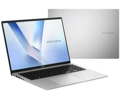 ASUS Vivobook 16 M1607GA-MB003W Ryzen AI 7 445 16.0" WUXGA IPS-level display 60Hz 300 nits AG 16GB DDR5 512GB SSD Radeon Graphics WLAN + Bluetooth 1080p webcam 42Wh battery Windows 11 Cool Sidabrinis