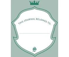 Insight Editions Knygutė - Slytherin Klasikinis Veganiškas Odinis Užrašų Bloknotas su 184 Puslapiais ir Rašikliu