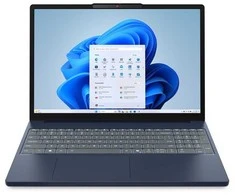 Lenovo IdeaPad Slim 3 15ARP10 AMD Ryzen™ 5 7535HS Nešiojamas kompiuteris 38.9 cm (15.3") WUXGA 16 GB DDR5-SDRAM 512 GB SSD Wi-Fi 6 (802.11ax) Windows 11 Home Mėlyna