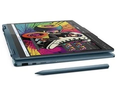 Lenovo Yoga 7 2-in-1 14AKP10 Copilot+ asmeninis kompiuteris AMD Ryzen AI 5 340 hibridinis (2-in-1) 35,6 cm (14") Jutiklinis ekranas WUXGA 16 GB LPDDR5-SDRAM 512 GB SSD Wi-Fi 7 (802.11be) Windows 11 Home Teal