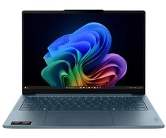 Lenovo Yoga Slim 7 14AKP10 Ryzen AI 5 340 14" WUXGA OLED 400 nits 60 Hz Glossy 16 GB LPDDR5-6400 512 GB SSD Radeon 840M Graphics 1080p webcam 70 Wh Win11 Tidal Teal