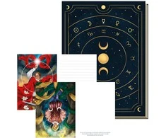 Nešiojamas Užrašų Knygelė - Lo Scarabeo Astral Journal 160 Liniuotų Puslapių 15 x 21 cm 380 g