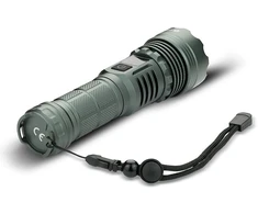 Nešiojamas Žibintas - everActive FL-1500R Scope 1500 Liumenų, USB-C, 5000 mAh Pilkas