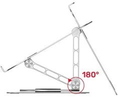 Nešiojamo Kompiuterio Laikiklis - Unitek OT180SL01 360° Reguliuojamas 10-16" Nešiojamiesiems Kompiuteriams (Atnaujinta)