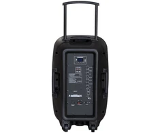 Nešiojamoji Kolonėlė - Blaupunkt PA12 650 W Stereo, Juoda
