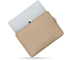 Nešiojamojo kompiuterio dėklas - Tech-Protect NeoSlim 13–14" Caffe Latte, Juoda